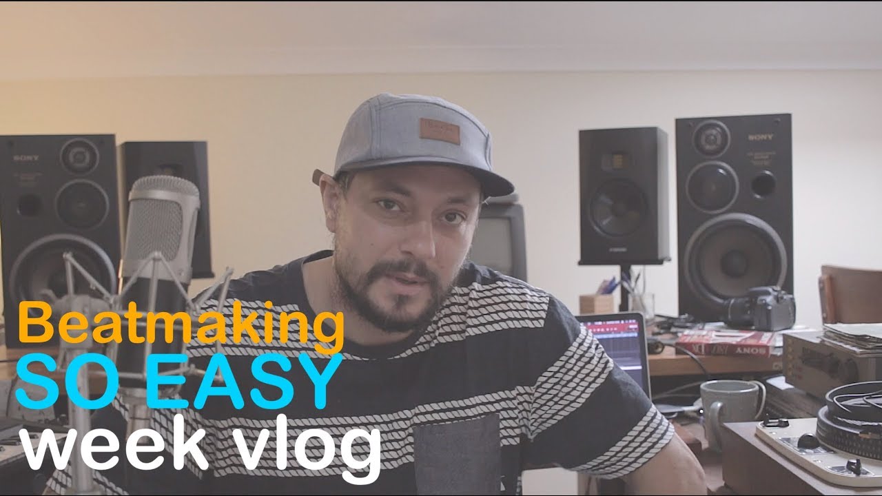 The easiest way to make a dope beat - week vlog and tips on the Akai mpc