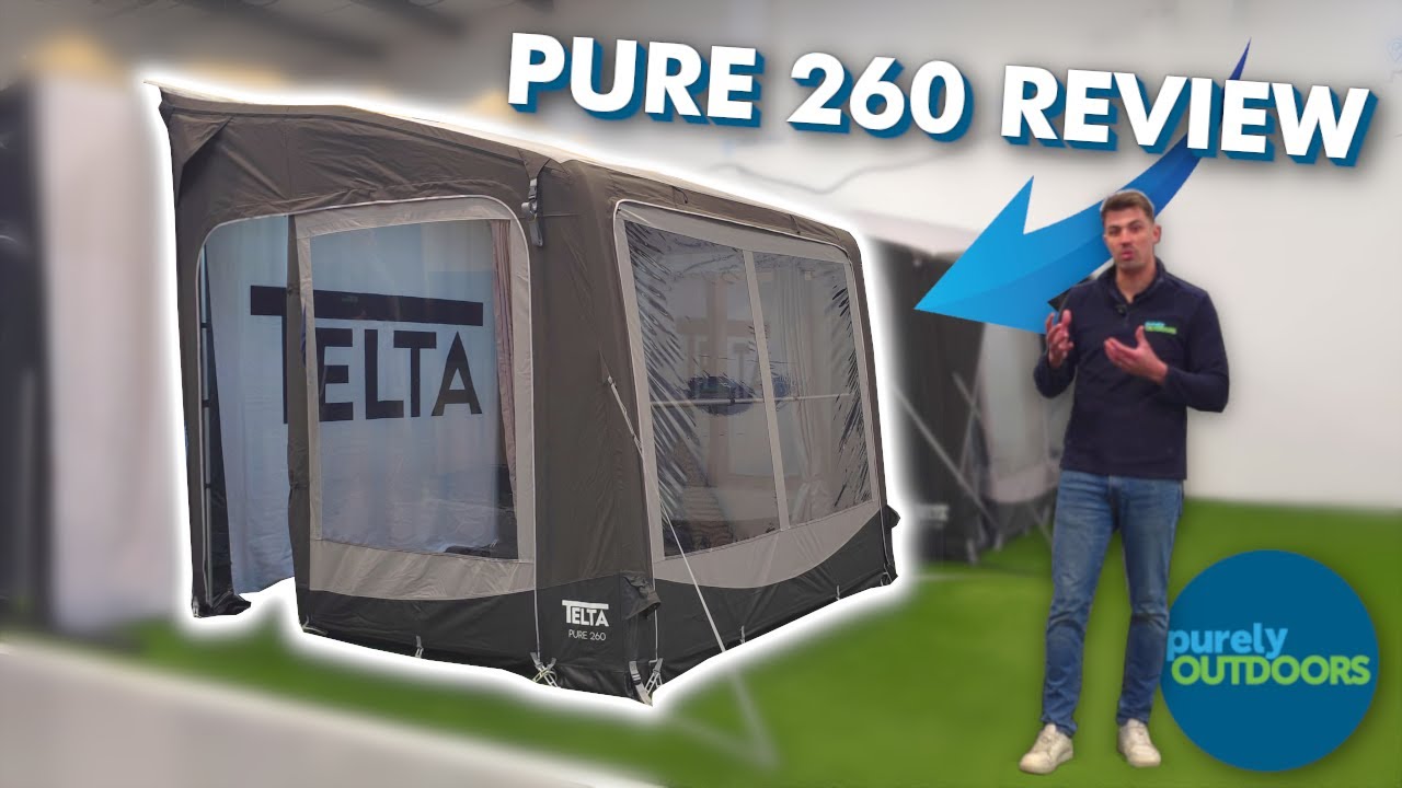 Telta Pure Awning Review... Breathable & Inflatable Touring Awning! (2025)