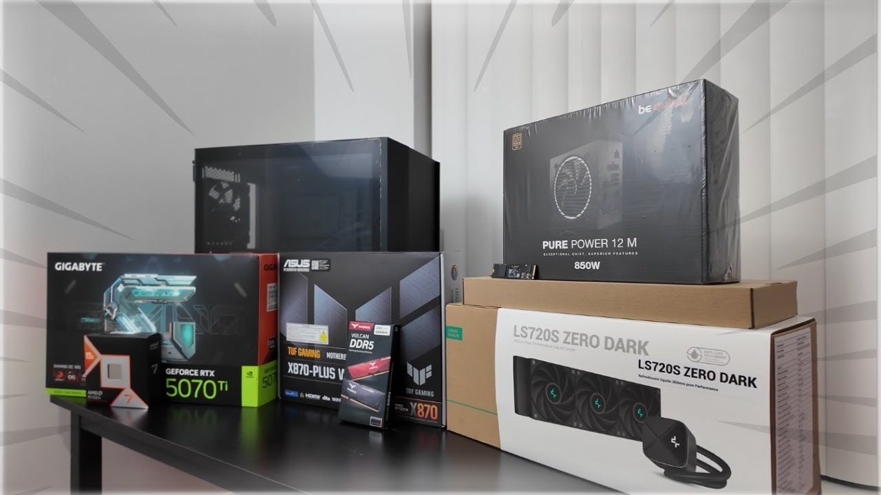 INSANE GAMING BUILD 2025 - 5070Ti + Ryzen 7 9800X3D