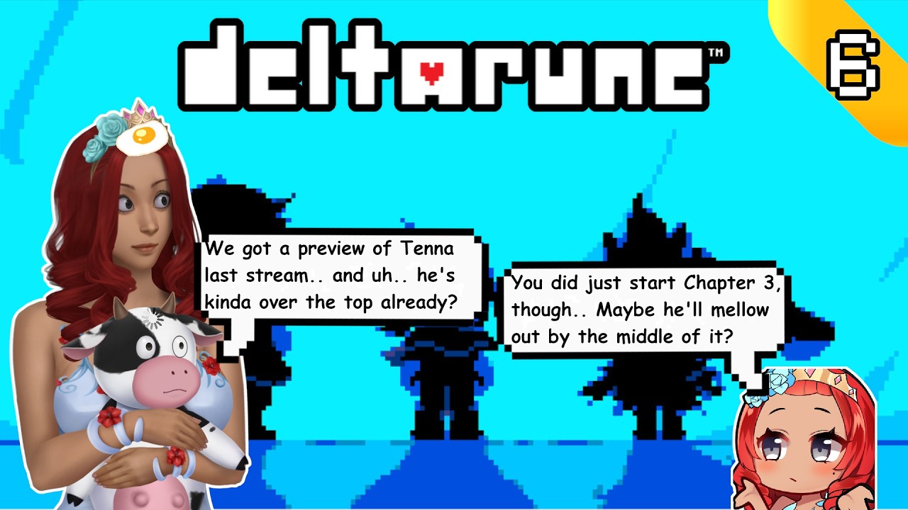 【DELTARUNE】Chapter 3 begins for real! Tenna is an interesting character, huh?