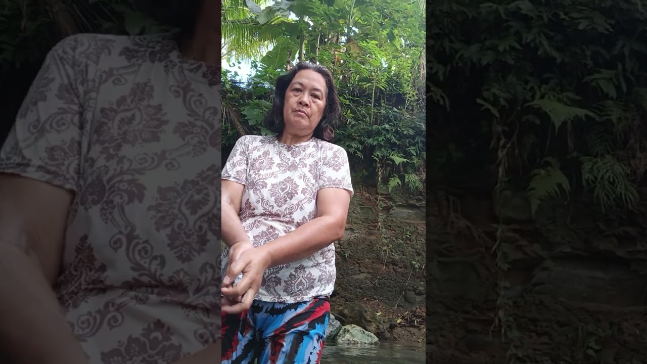 Naglaba at naligo sa ilog buhay probinsya