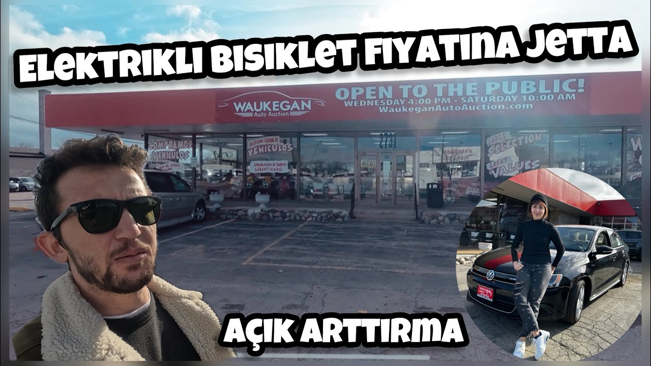 #9 AMERİKADA AÇIK ARTTIRMAYA KATILDIK $2200’a JETTA ALDIK!!!