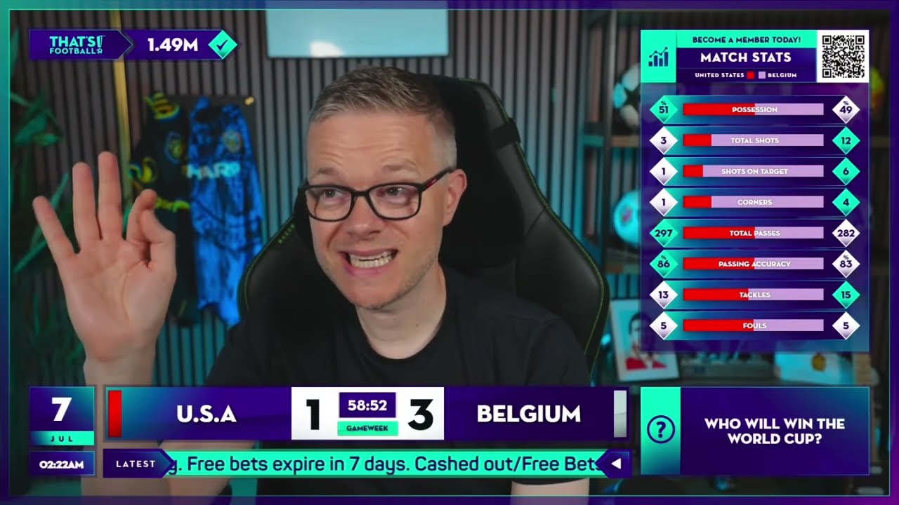 GOLDBRIDGE Best Bits | USA 1-4 Belgium