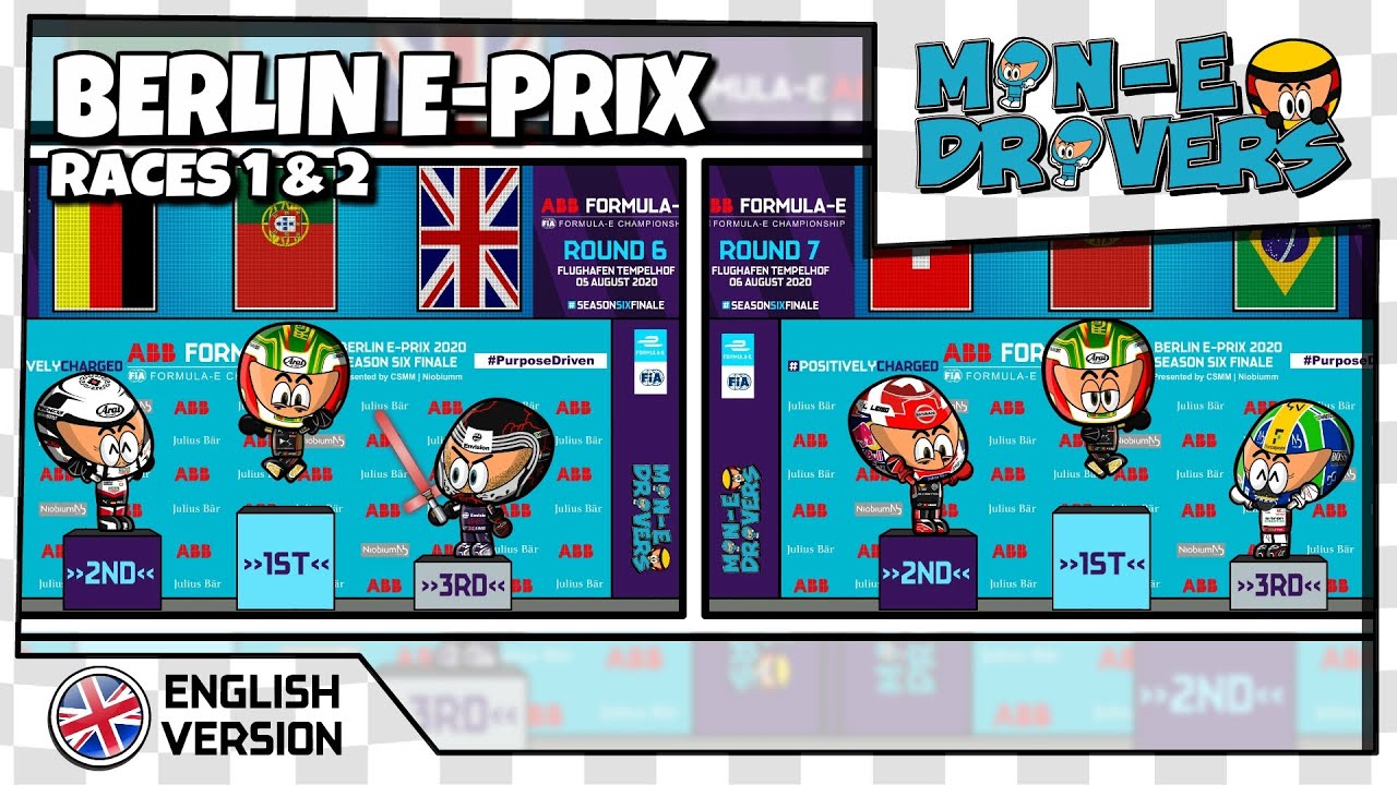 [EN] MinEDrivers - 6x06 - 2020 Berlin E-Prix - Races 1 & 2