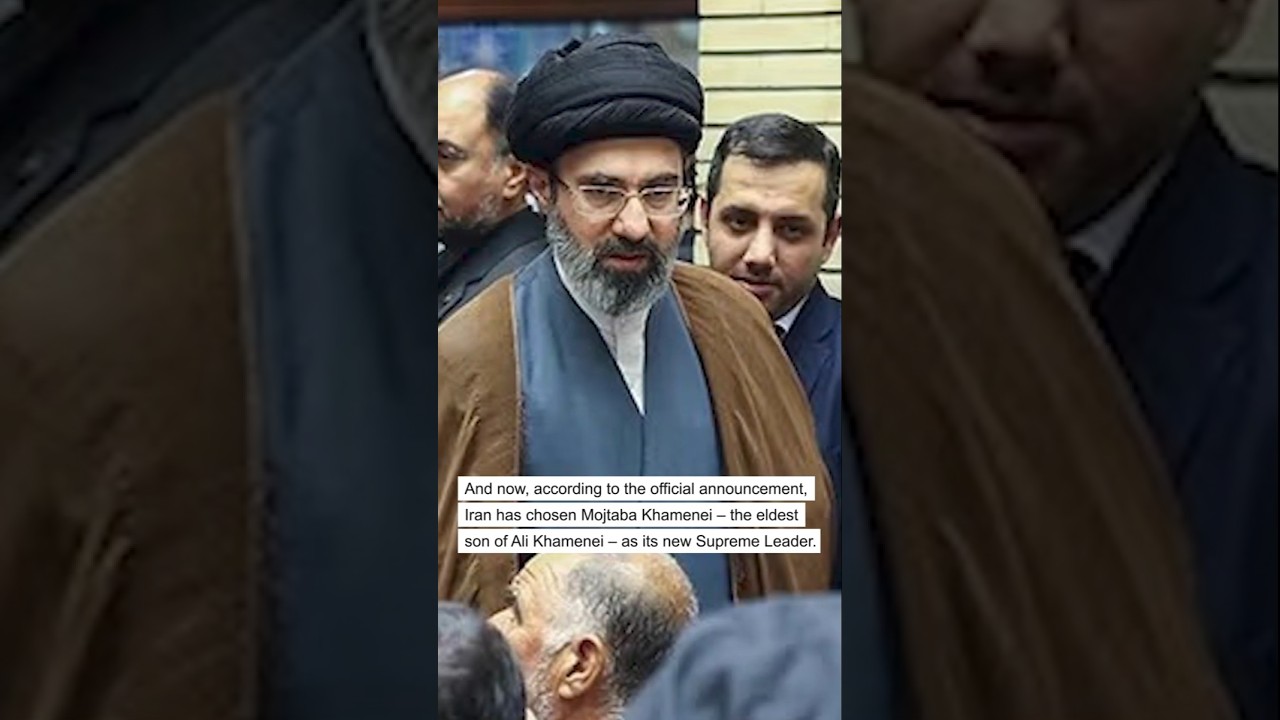 Iran Appoints New Supreme Leader Amid War #shorts #geopolitics