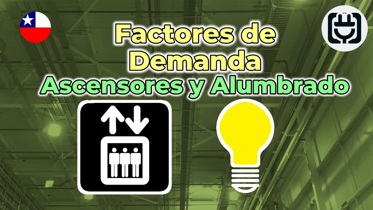Factores de Demanda para Servicios de Ascensores y Alumbrado
