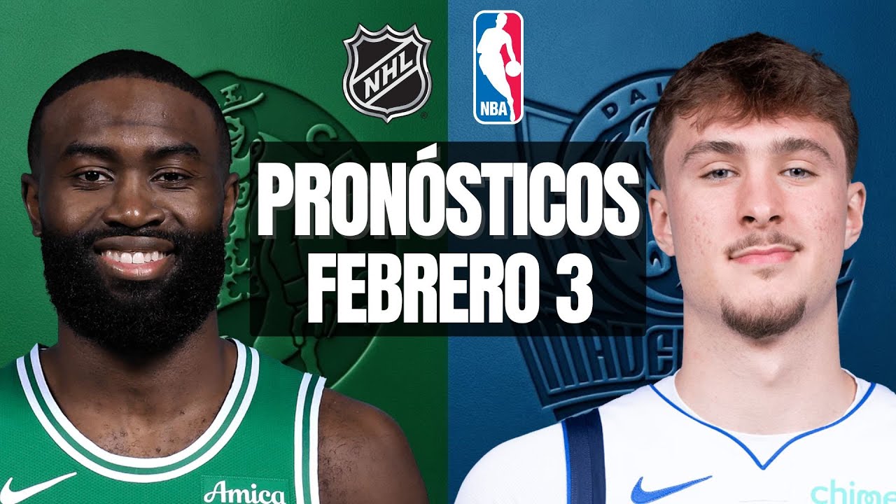 🔥PRONÓSTICOS DE LA NBA Y LA NHL PARA HOY 3 DE FEBRERO🔥