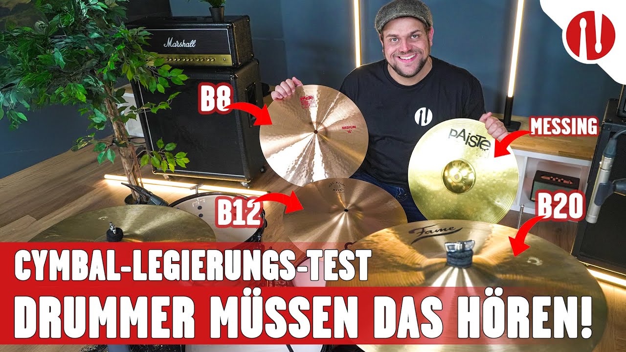 Wie klingen unterschiedliche Cymballegierungen?