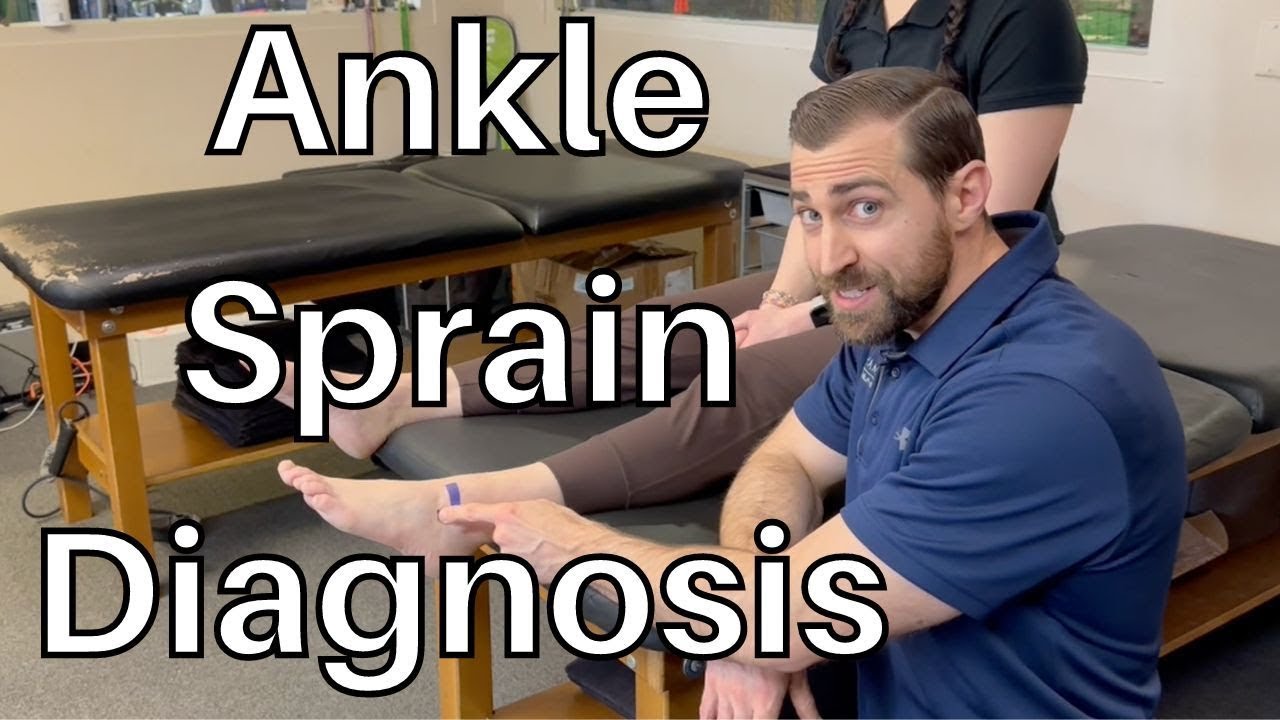 How To Diagnose an Ankle Sprain Injury