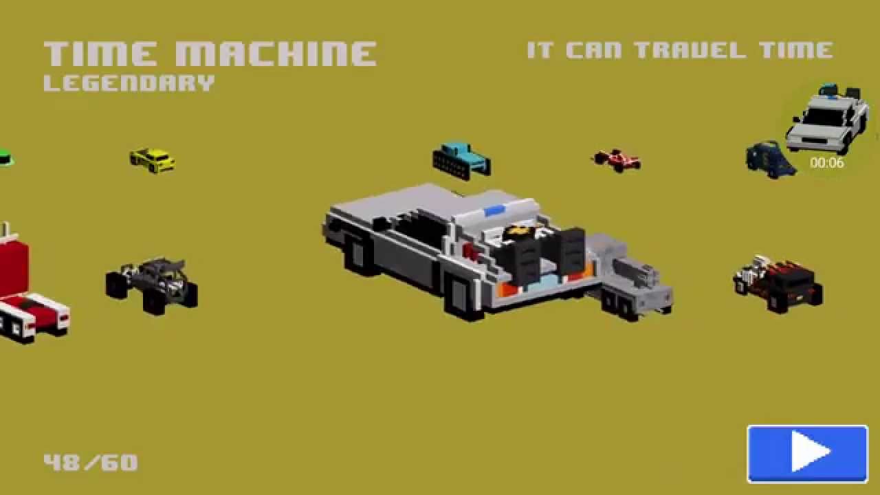Time Machine: New Legendary Smashy Road Wanted Car!