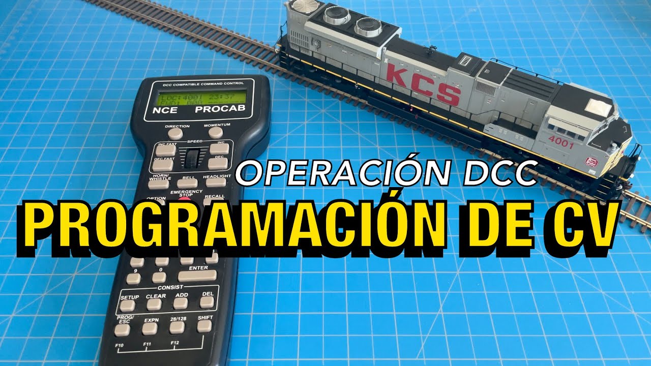 NCE Pro Cab , Como ajustar los CV y luces de reguera.
