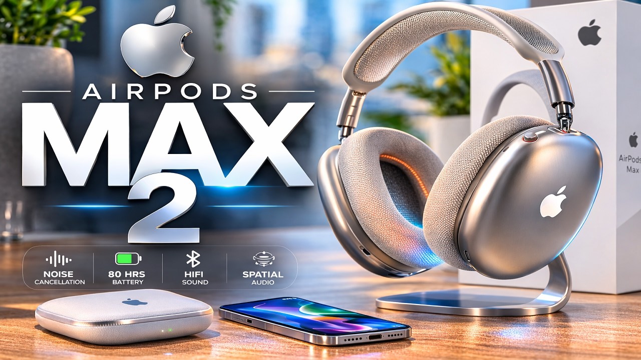 AirPods Max 2 Leaks, Official Price and Rumors: H3 Chip, New Case & Lossless Audio!