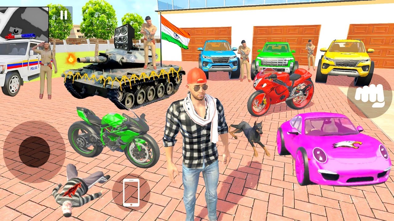 Purchase Modified Police Tank Delivery 💥🚨 Indian Theft Auto Simulator 💥🥳Indian Bikes Driving 3d Game