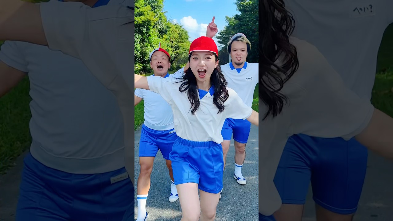 体育着美少女とあのダンス踊ってみた！