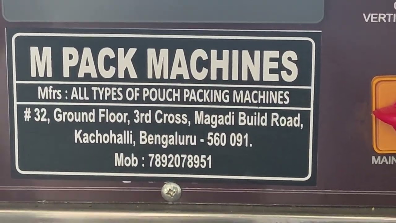 Chikki packing machine with auto feeder. 👍