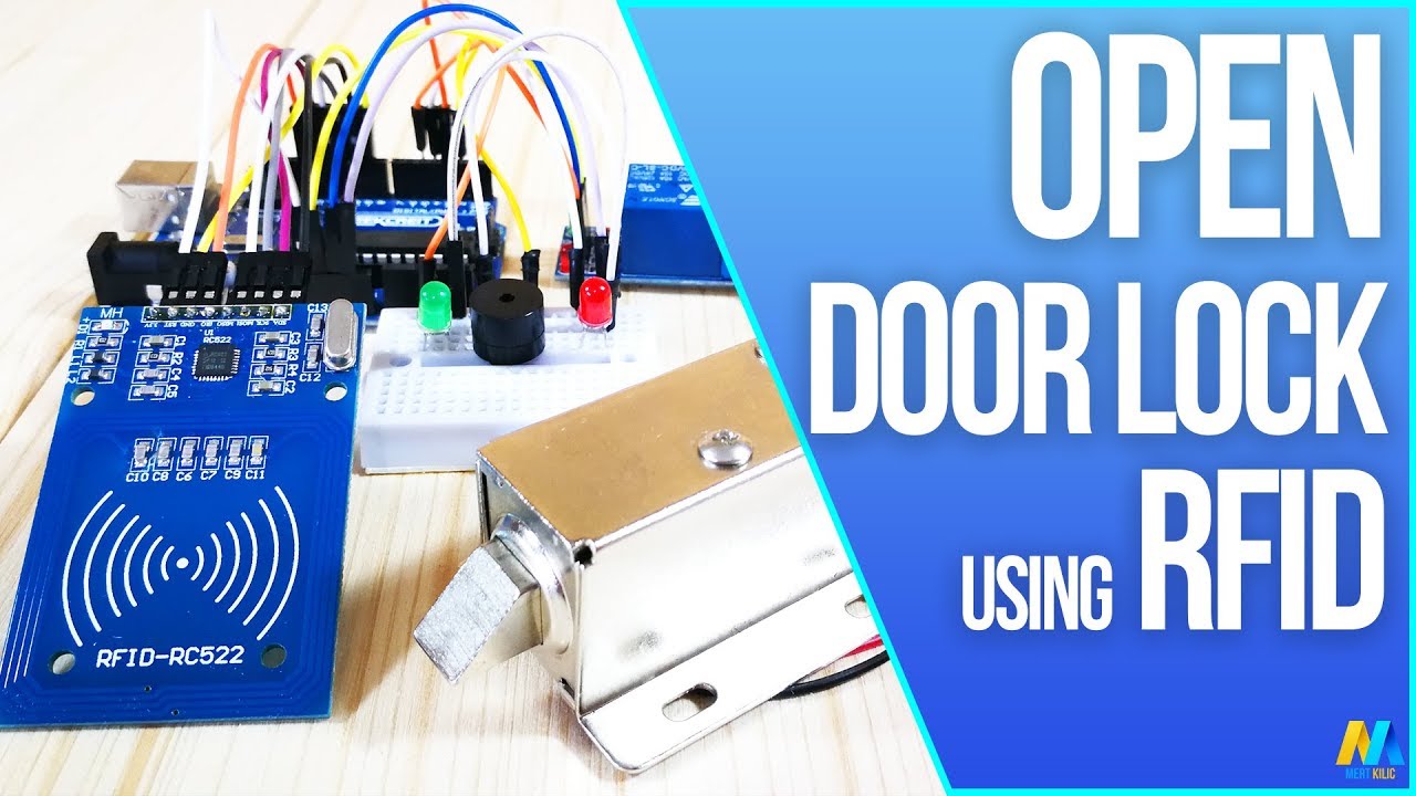 Solenoid Door Lock Contol RFID Arduino