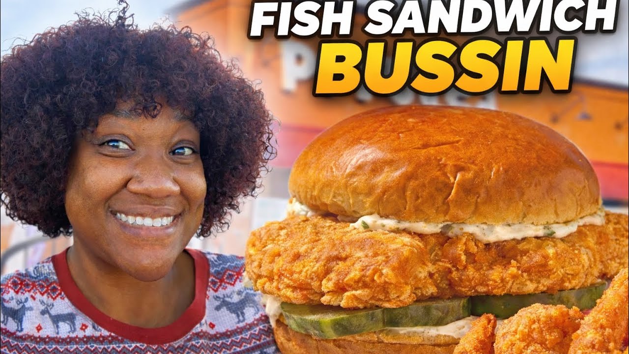 Popeyes Fish Sandwich & Shrimp Review — This One’s Bussin