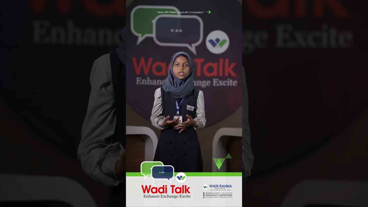 Is it OK to Eat Anything? Sidra on Good Eating Habits#Wadi Talk#Wadi Rahma English School