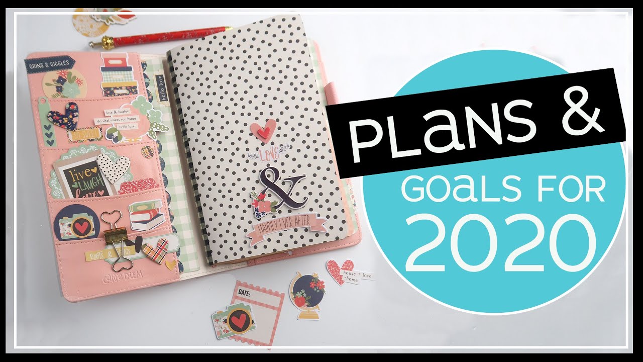 Create a Goal Planner 2020 | Carpe Diem Traveler's Notebook Setup