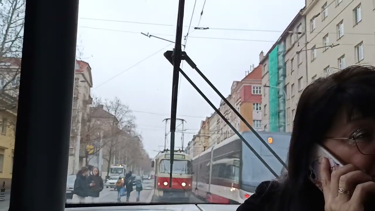 779. 4 2 2026. Praha3. Маршрут трамвая 31.