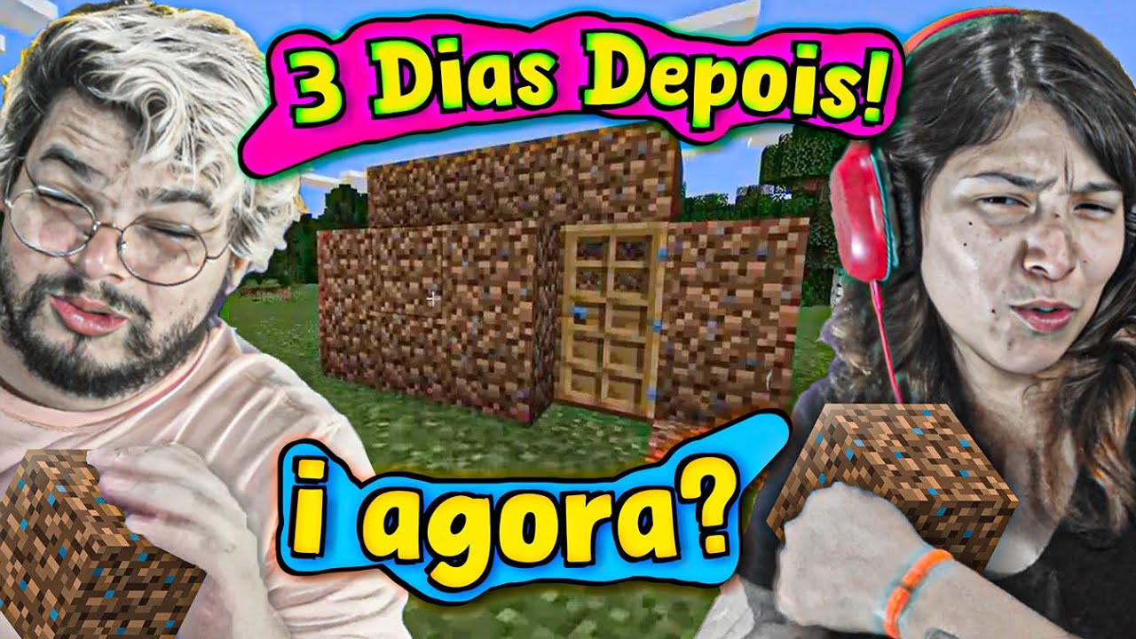 FEMEA VS MINECRAFT! Macaco Nao ENTENDE!🐵😭 #1