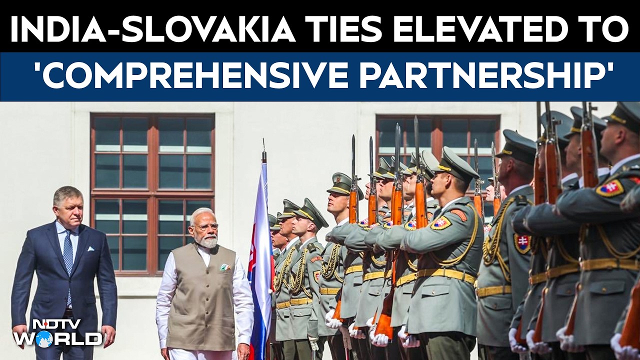 India-Slovakia Ties Elevated To 'Comprehensive Partnership': PM Modi In Slovakia