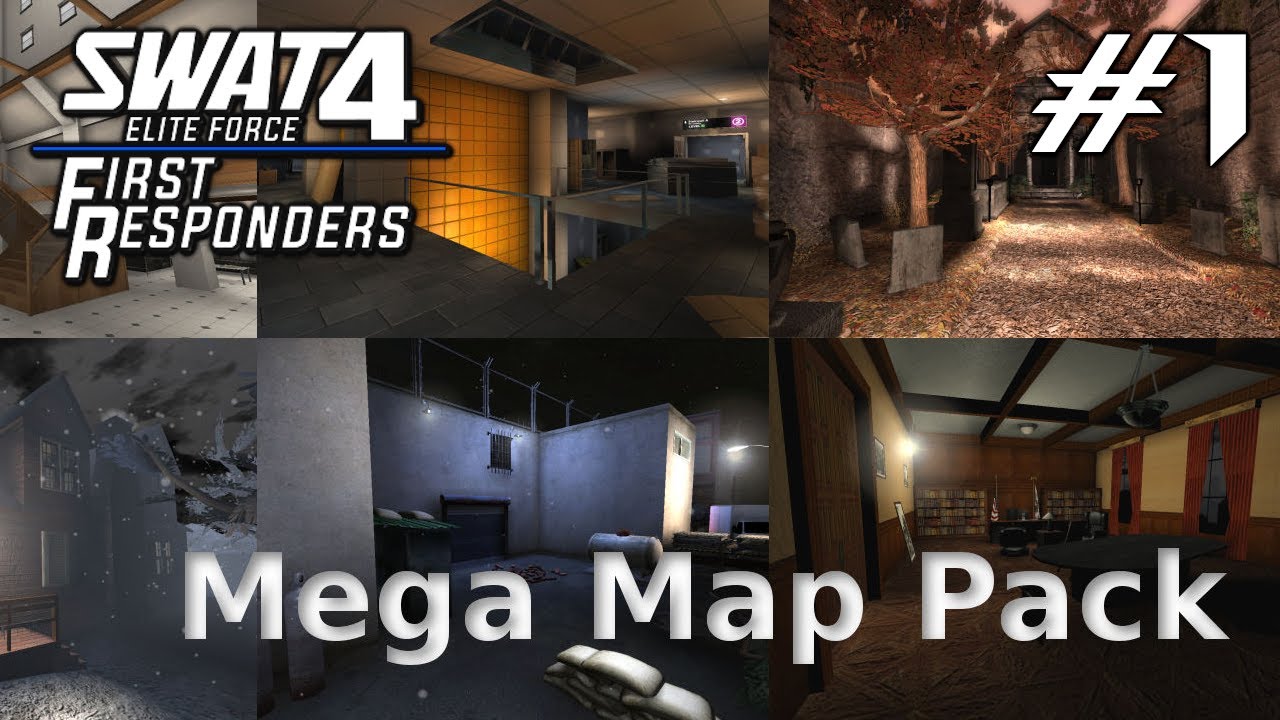SWAT 4 COOP Mega Map Pack v3.0  SP Showcase part 1 - First Responders mod
