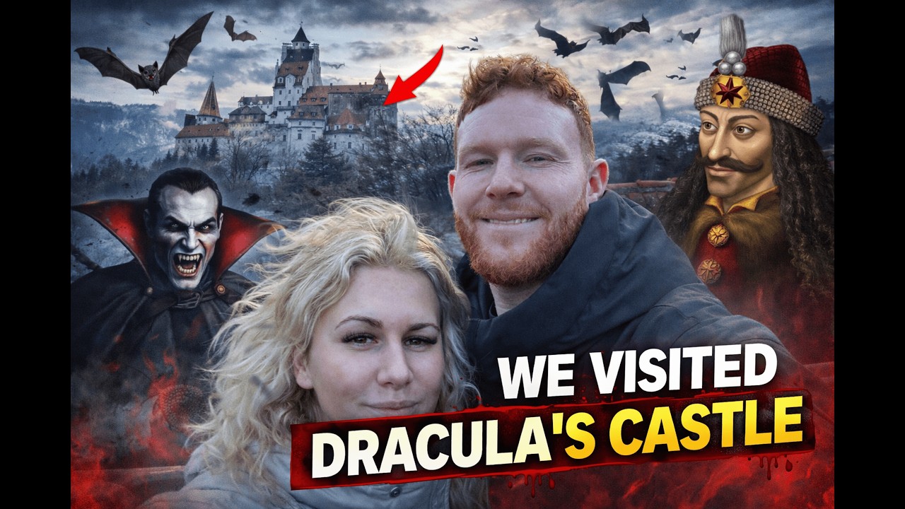 We visited Dracula's Castle in Romania
