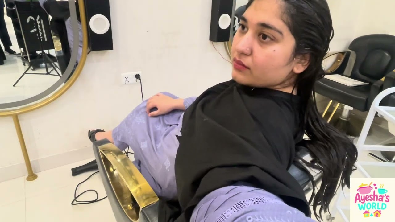 Hair Keratin Experience at Be.Dot Salon | Smooth & Shiny Hair Transformation| Ayesha’s world