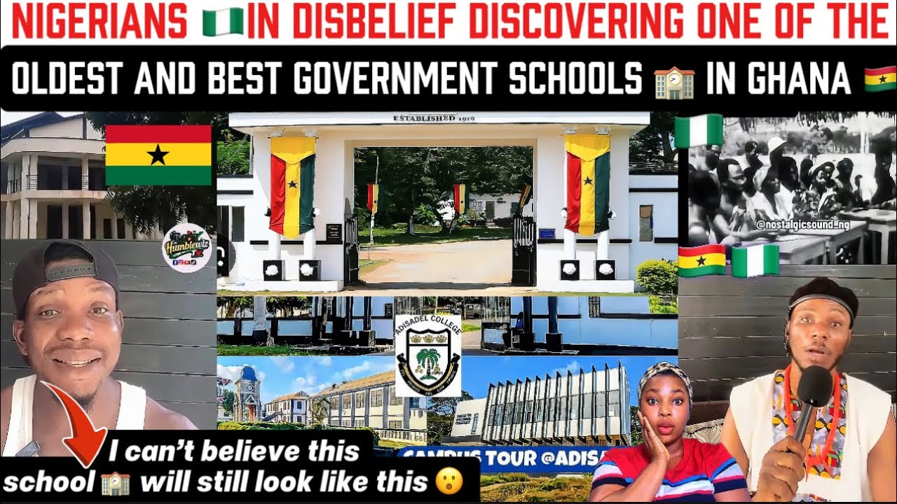 Nigerians 🇳🇬In Disbelief 🫢 Discovering One of the oldest And Best Governments Schools 🏫 In Ghana 🇬🇭 