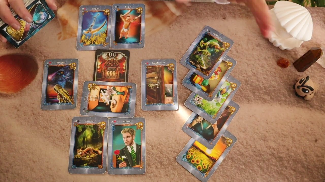 Dieser Mensch meint es ehrlich❣️ #kartenlegen #lenormand 