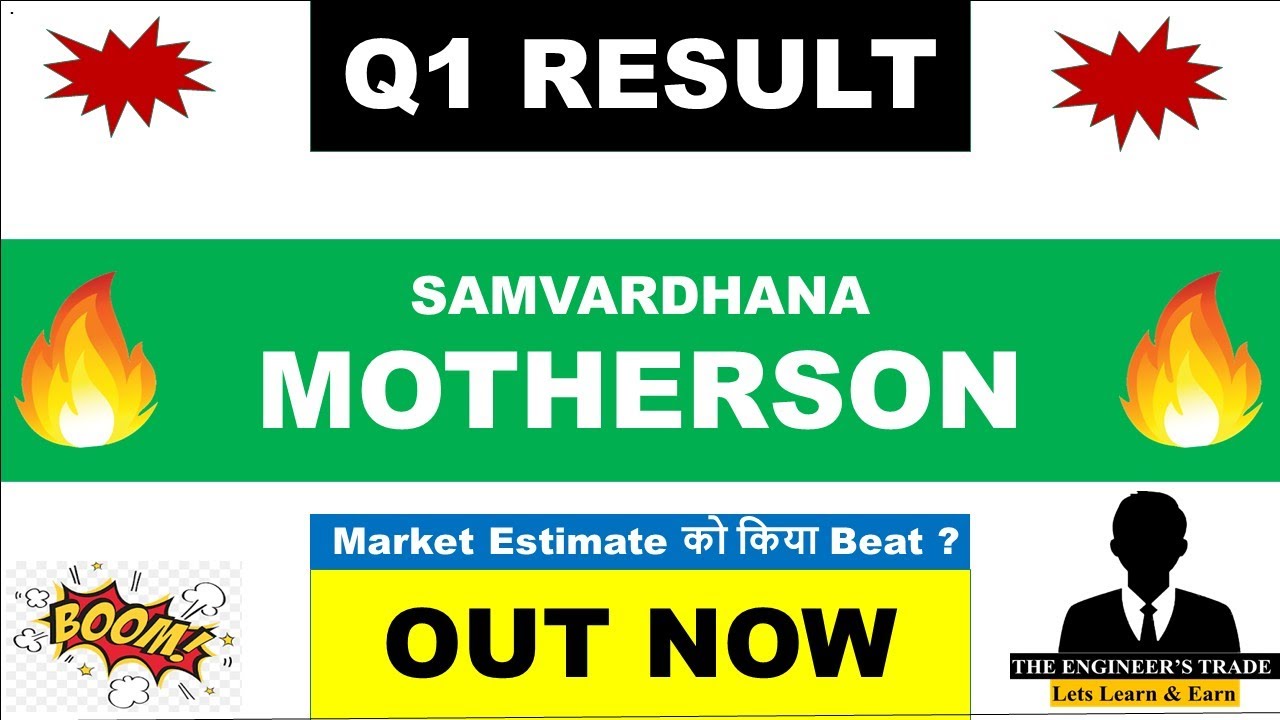 Motherson Q1 Results 2027 | Samvardhana Motherson Results Today | Motherson Share Latest News 