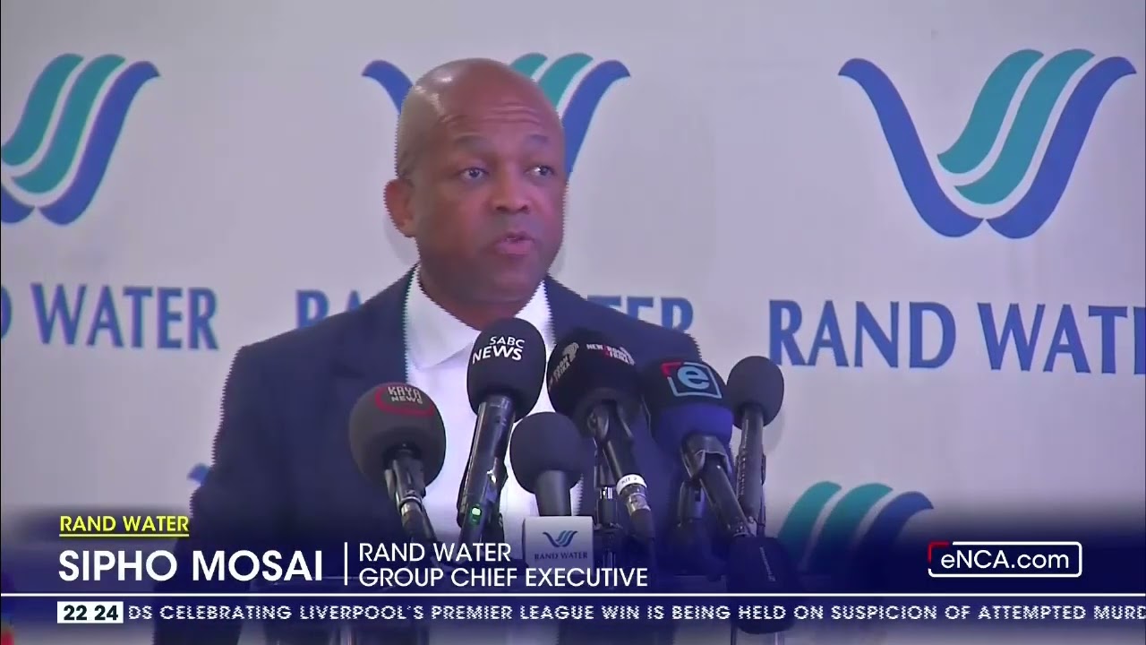 Rand Water maintenance to start on Thursday