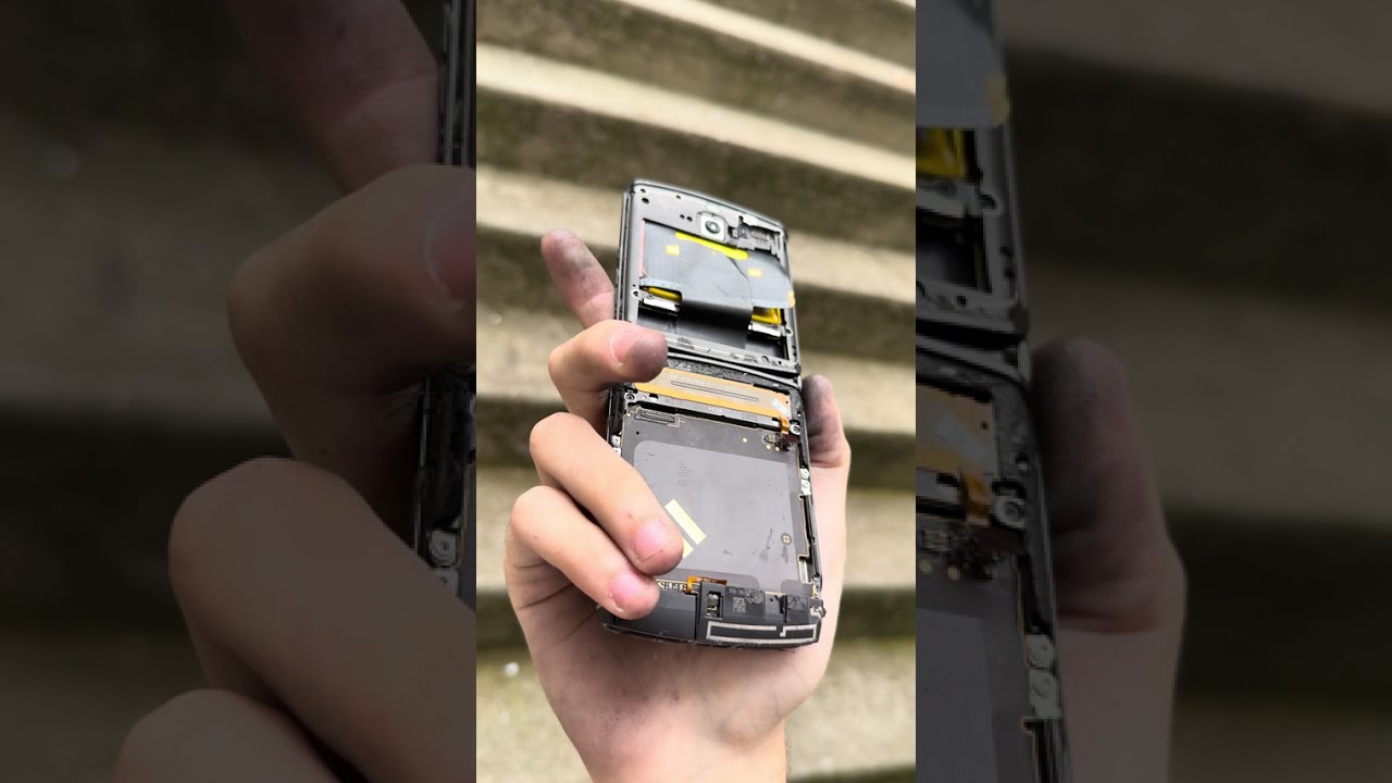 moto razr 2019 hinge durability test and destruction 