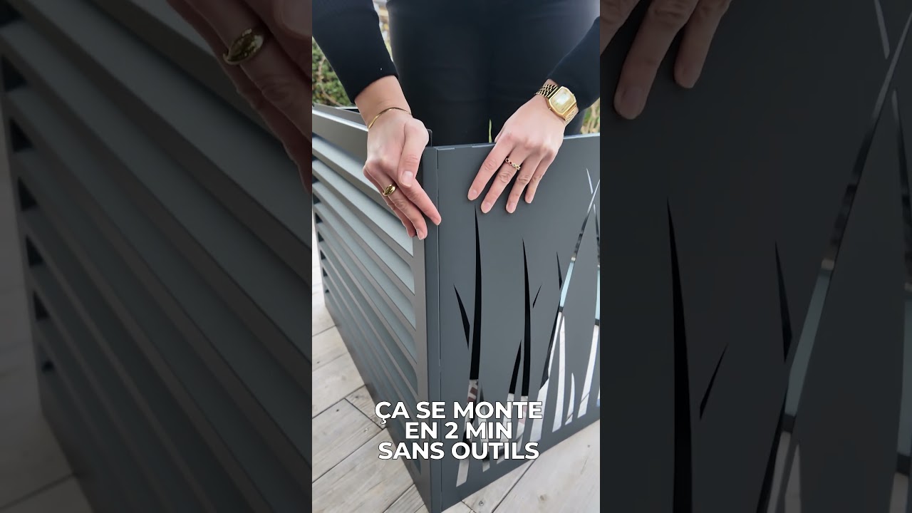 Coffre clim design et facile &agrave; monter !