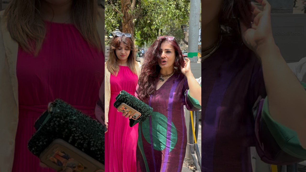 Raveena Tandon spotted at bandra #youtubeshorts #yt #youtube #ytshorts