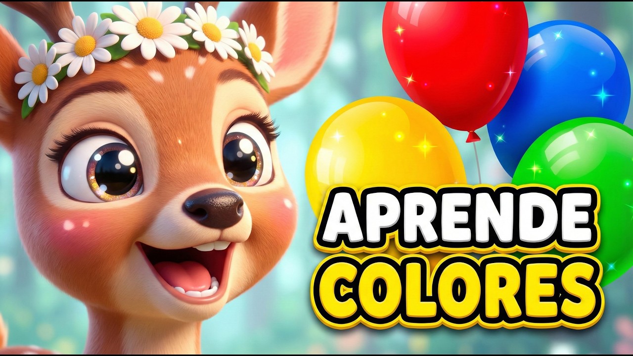 APRENDE COLORES con Globos 🎈 Canci&oacute;n Infantil