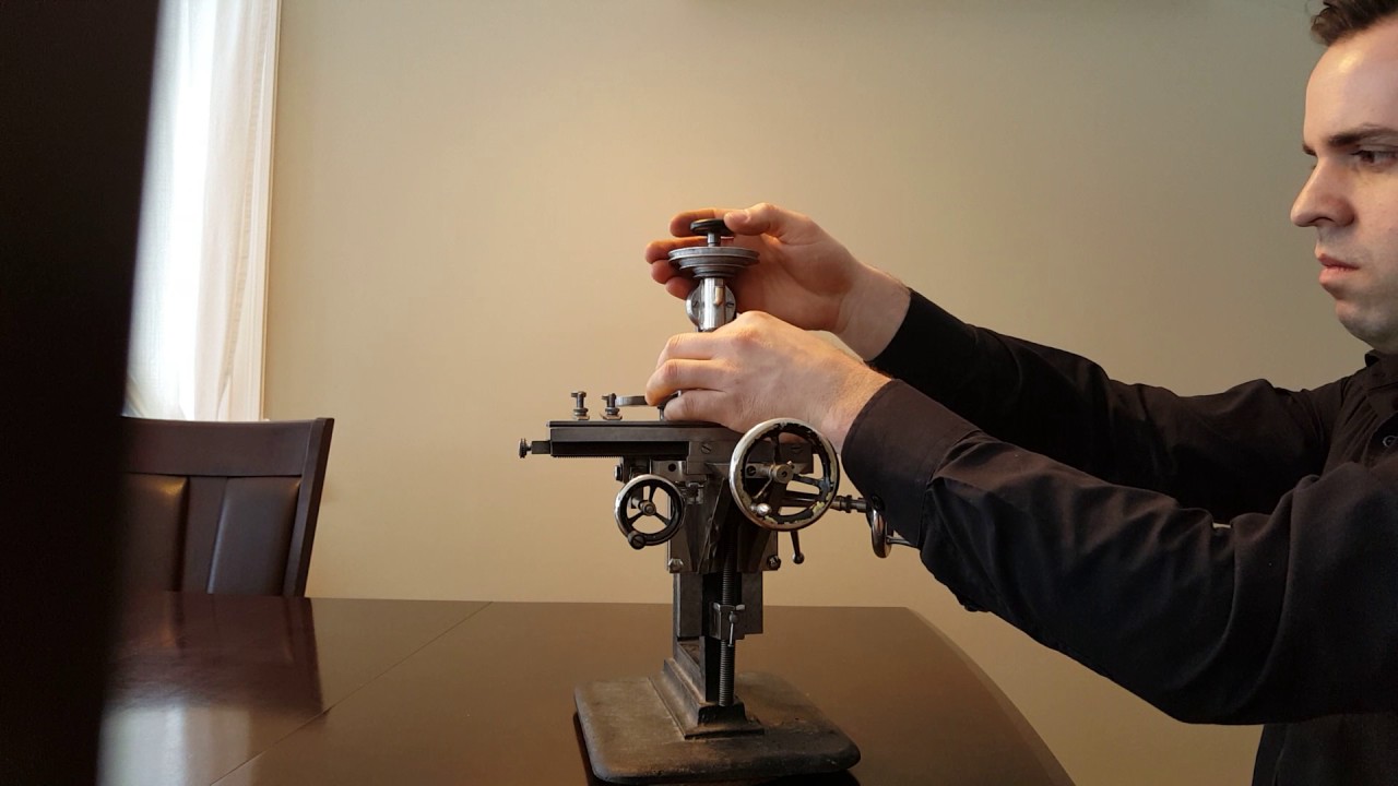 German Watchmaking multifunction milling machine part 1
