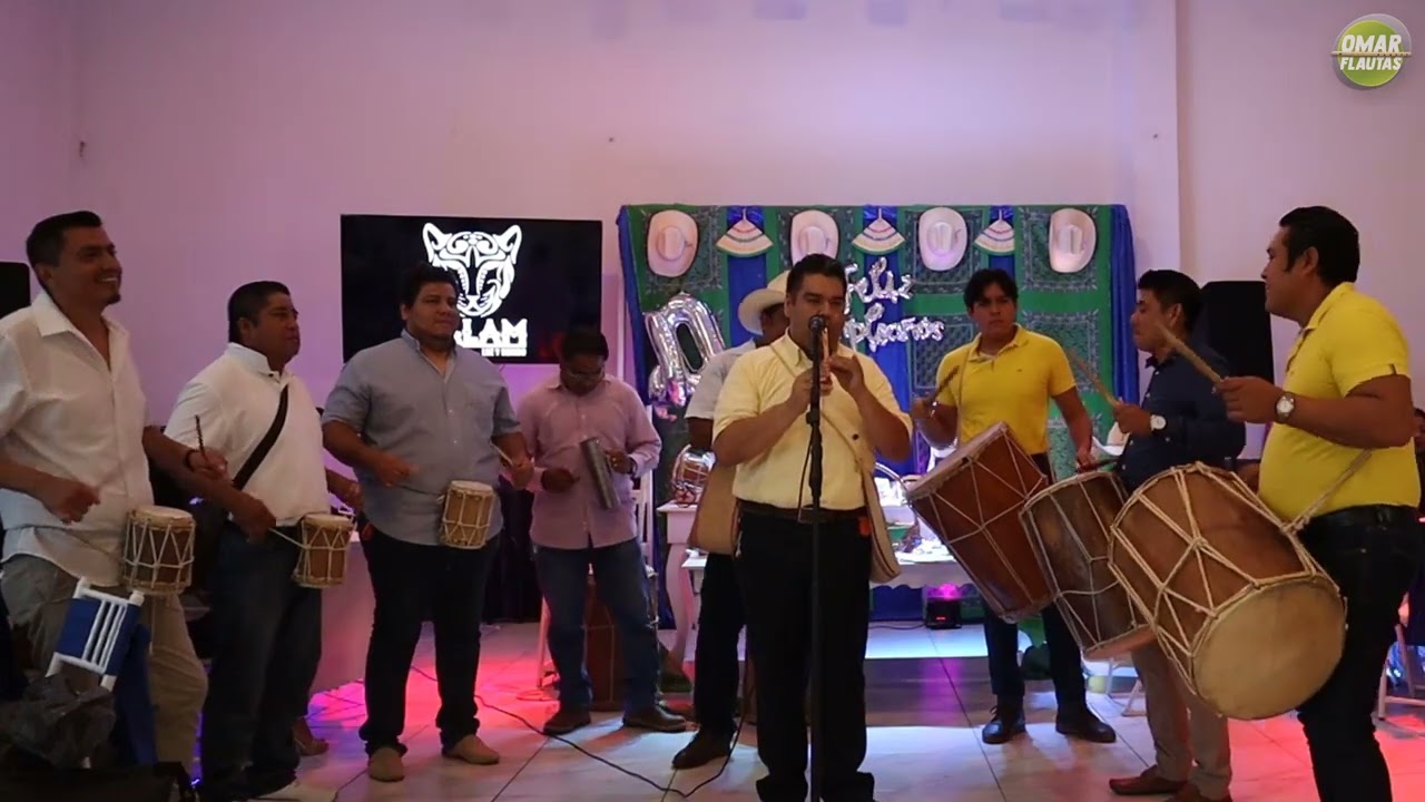 Tamborileros Club Aliento de flauta - Maestro Alejandro Nigenda - Cumpleaños de Omar Flautas 2023