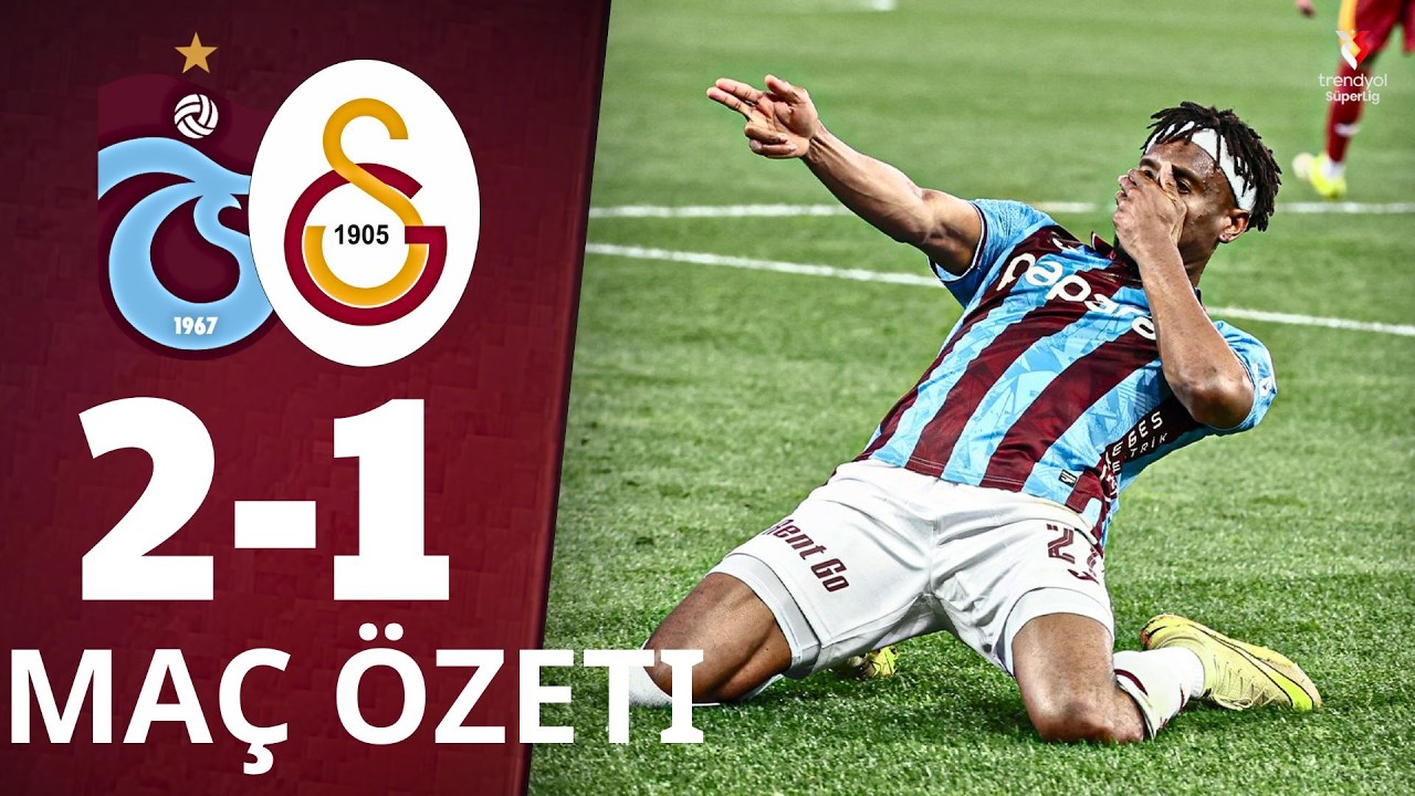 Trabzonspor - Galatasaray | 2-1 | Ma&ccedil; &Ouml;zeti | S&uuml;per Lig 2025/26
