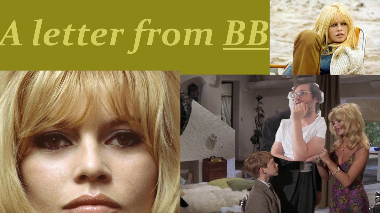 Brigitte Bardot answered my letter