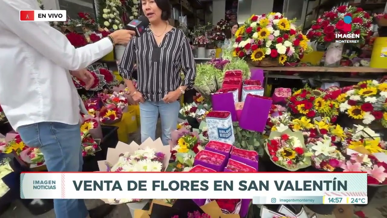 Rosas caras: ramos cuestan hasta 3 mil pesos | Noticias MTY segunda emisión