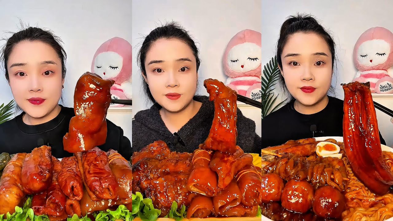 【ASMR】【MUKBANG】東坡肉 DELICIOUS PORK BELLY | EATING SHOW | CHINESE MUKBANG | 食べ | 吃播 LOVE EAT #036
