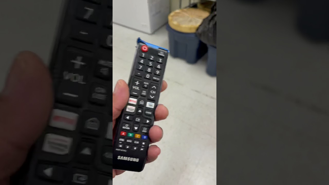 Two Samsung&rsquo;s TV in the same room. One remote.