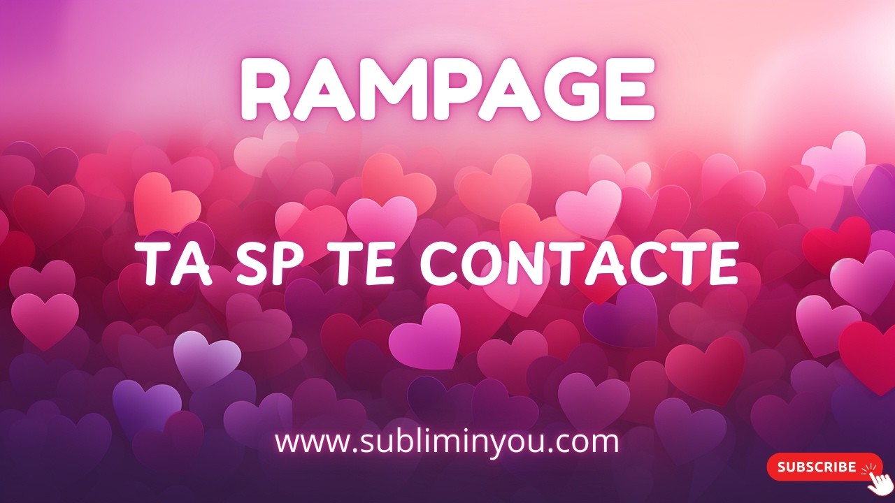 🌟🪄RAMPAGE -- TA SP TE CONTACTE🪄🌟528 Hz