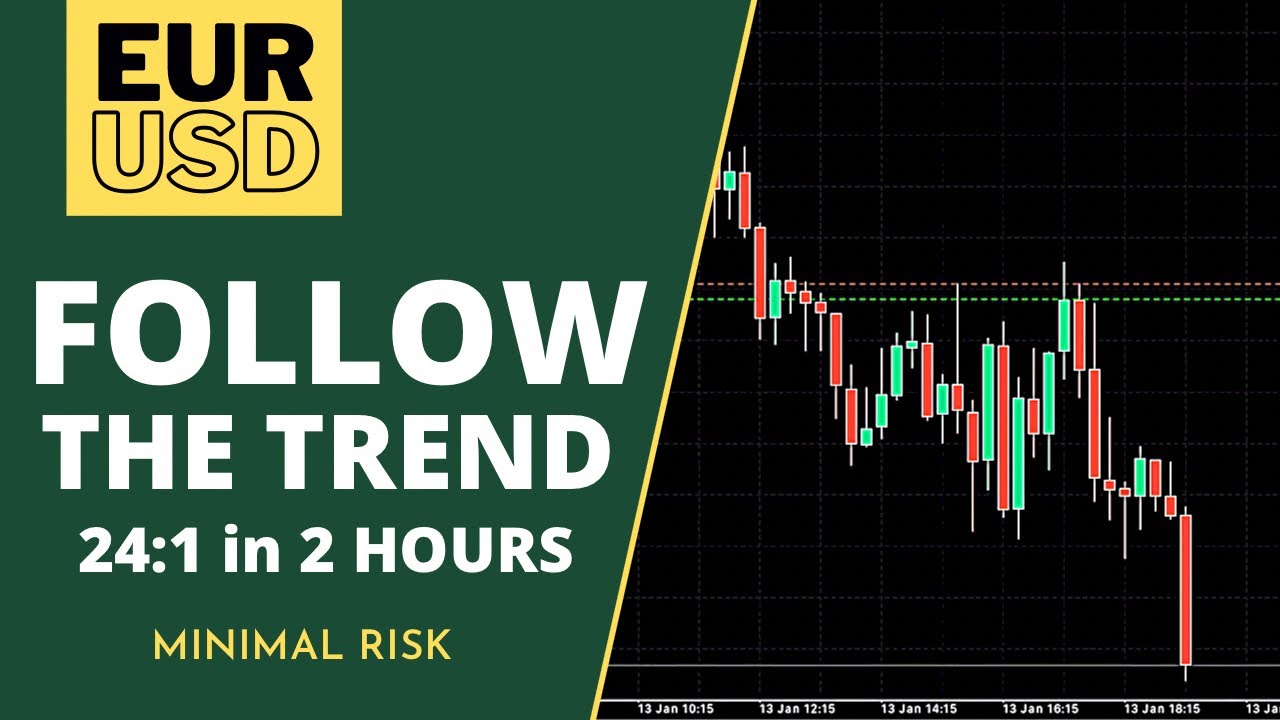 Scalping EURUSD : Follow the Trend | January 13