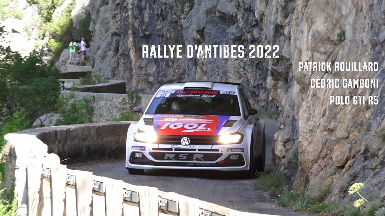 #bestof Patrick Rouillard & Cédric Gamboni - Rallye d'Antibes 2022 - Polo GTI R5