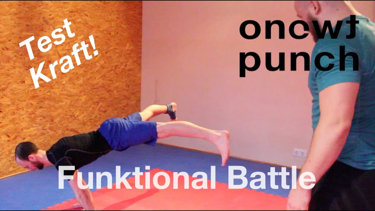 Battle Vitali Becker gegen Max und Otto Funktional Training mit eigenen Körper Kraft One Two Punch.