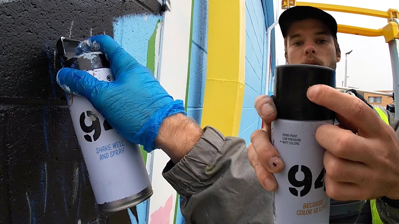How to get THIN LINES with a SPRAY CAN | easy & free DIY stencil cap