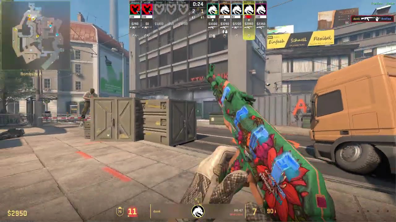 🔥DONK POV vs MOUZ 💀| 4K HD | Overpass | Budapest Major Stage 3 2025
